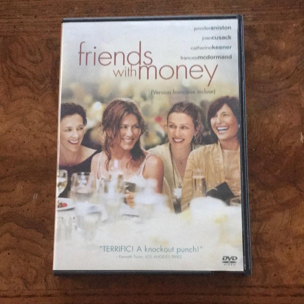 🍿3/$15🍿Friends with Money DVD, Jennifer Aniston, Joan Cusack, Catherine Keener